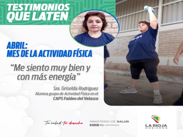 Testimonios que laten “Me siento muy bien y con más energía”