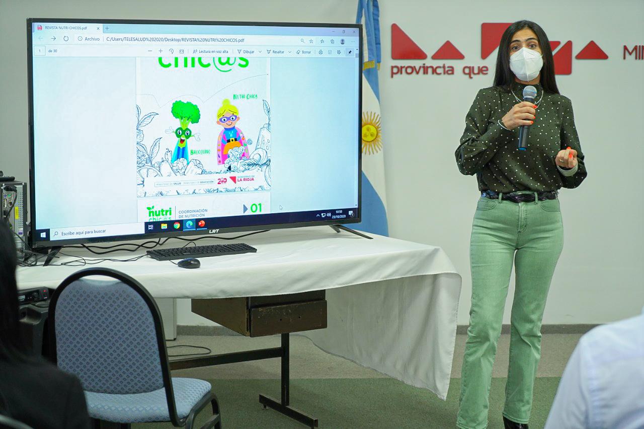 Presentaron la Revista Nutri-Niñ@s para promover una alimentación saludable