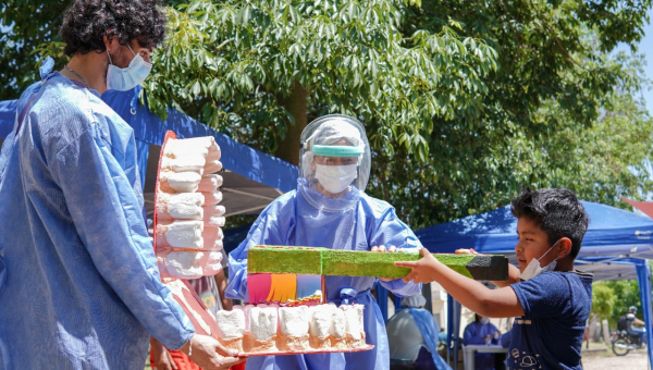 Salud desplegó un operativo sanitario destinado a niños y niñas en edad escolar