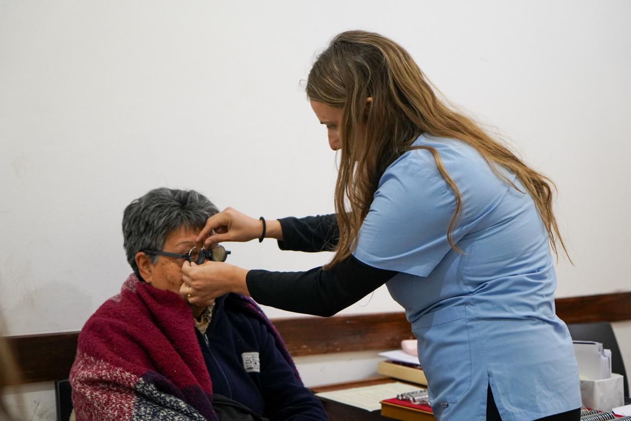 Salud participó del Encuentro Federal con atención oftalmológica y capacitación en RCP.