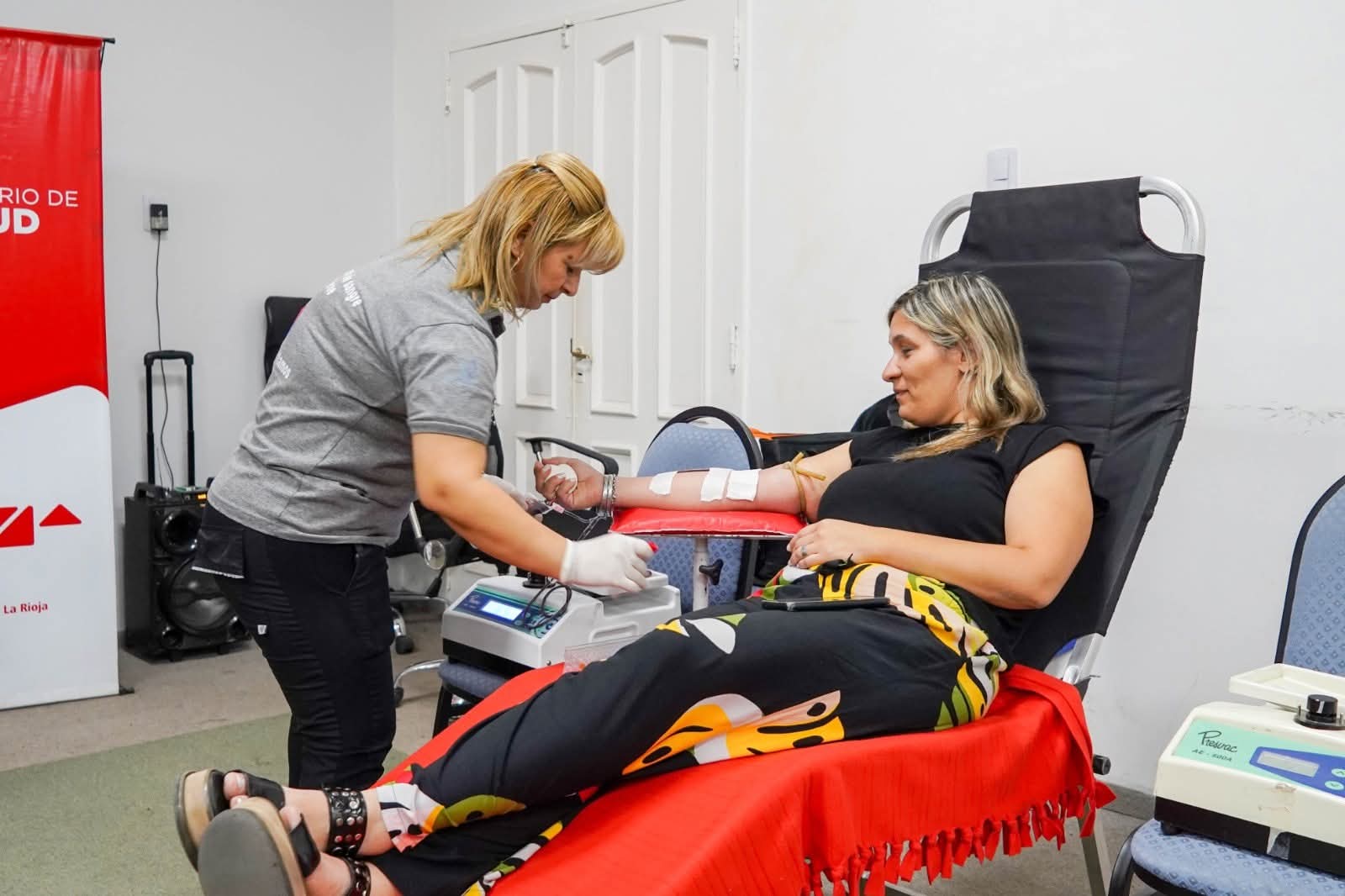 Salud conmemoró el Día Nacional del Donante de Sangre y recordó la importancia de este acto solidario