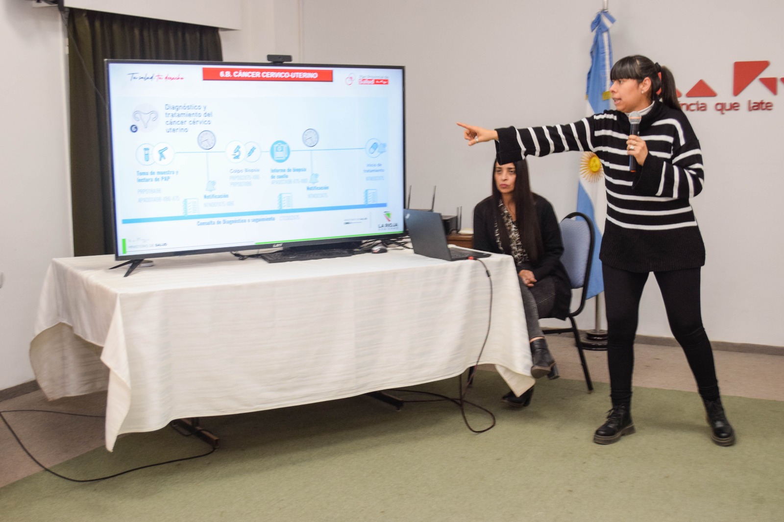 El Ministerio de Salud realizó la Primera Reunión de MesoGestión sobre Cáncer Femenino