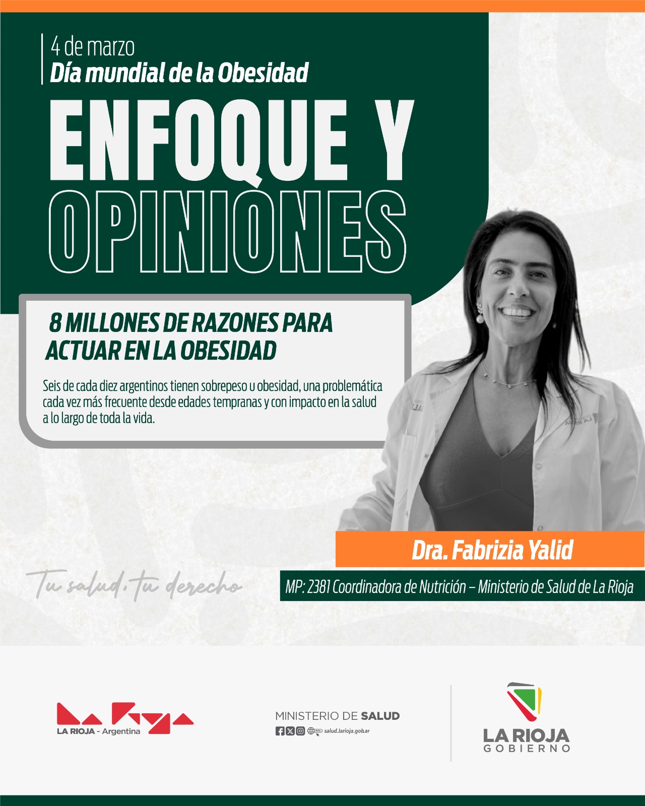 Millones de razones para actuar en la obesidad